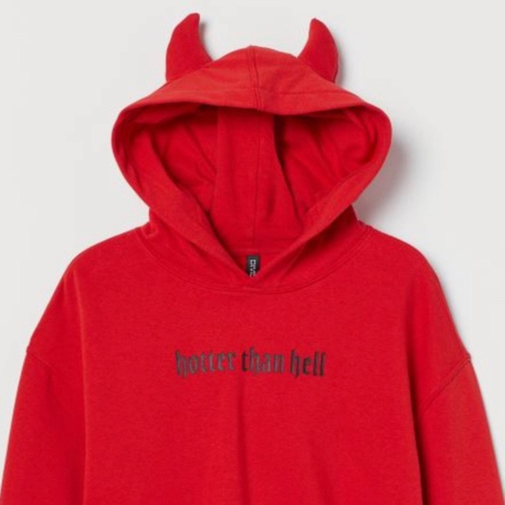 Red Devil Hoodie hotter than hell